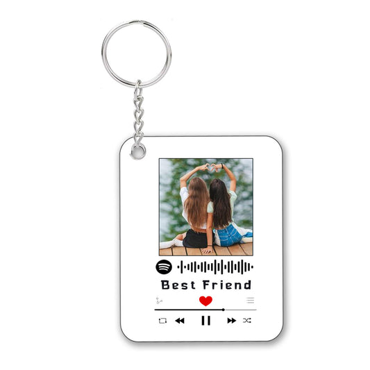 Personalized Spotify Keychain - With Image