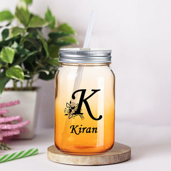 Chillaao Personalised Mason Jar