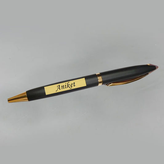 Chillaao Personalised Premium Metal Pen With ( Patch )