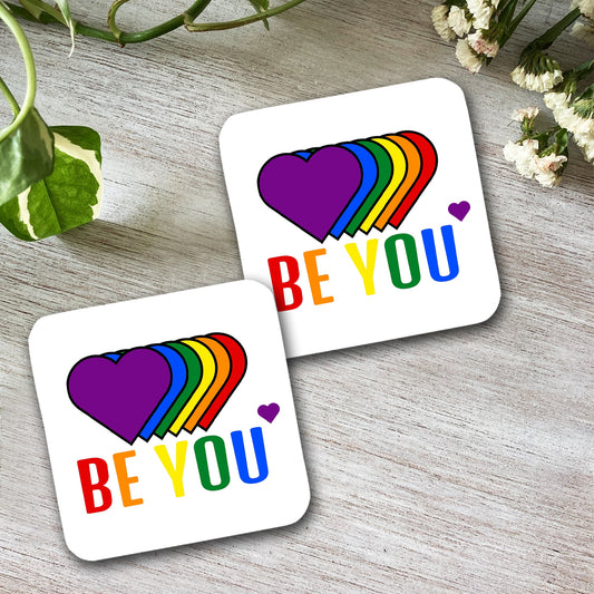 Chillaao Be You Pride Coaster ( Set Of 4 )