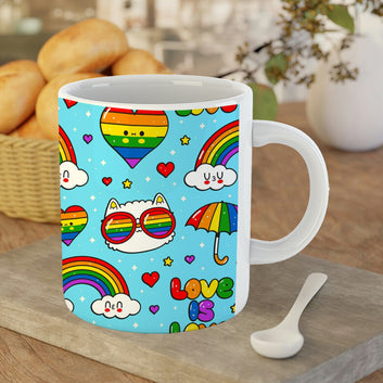 Chillaao Cute kawaii Gay LGBT Coffee Mug