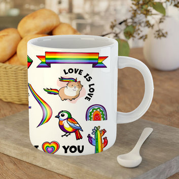 Chillaao Pride Typography Coffee Mug
