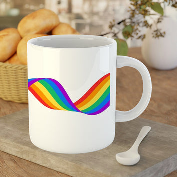 Chillaao Pride Strip Coffee Mug