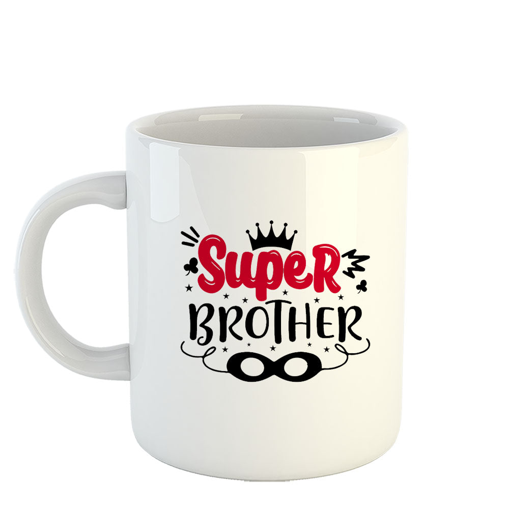 Chillaao Super Brother White Mug