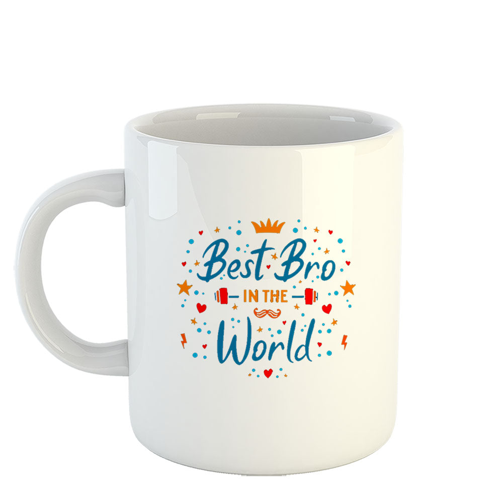 Chillaao Best Brother In The World White Mug