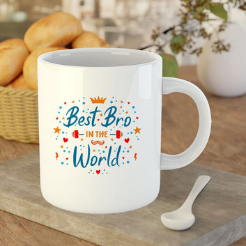 Chillaao Best Brother In The World White Mug