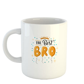 Chillaao The Best Bro White Mug