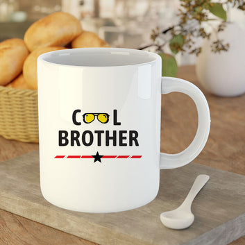 Chillaao Cool Brother  White Mug