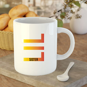 Chillaao Littile  Sister White Mug