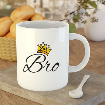 Chillaao King Bro  White Mug