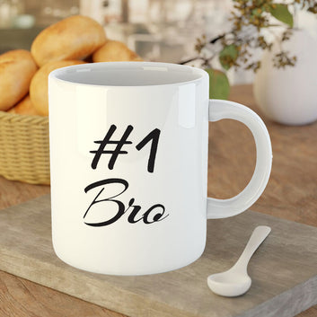 Chillaao # 1 Bro White Mug