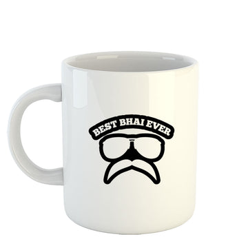 Chillaao Best Bhai Ever White Mug