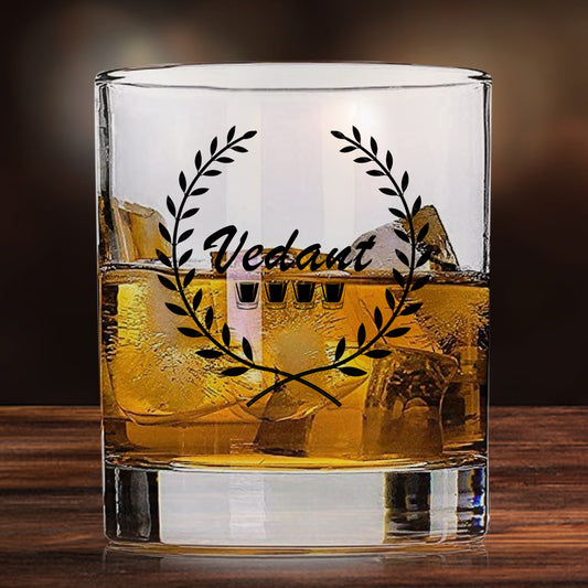 Chillaao Personalised Whiskey Glass