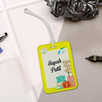 Chillaao Customised Travel Tags Pack Of 2