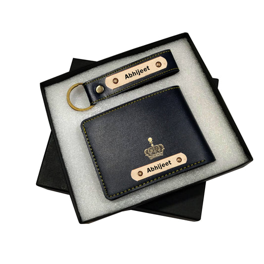 Chillaao Personalised  Wallet & Keychain Set