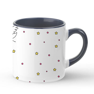 Congratulations For The New Arrival Inner Color Black Tea Mug 180ml