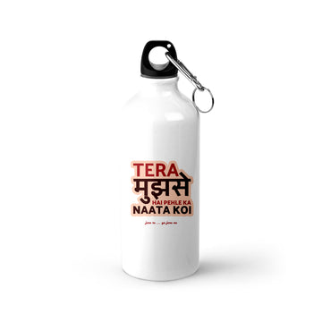 TeraMujhseHai SingleWalled WaterBottle 600ml