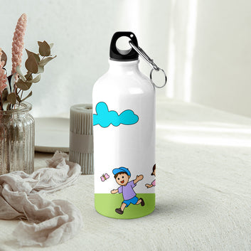 HappilyRetired SingleWalled WaterBottle 600ml