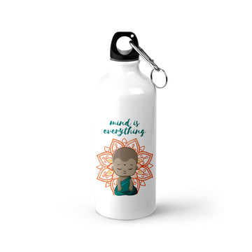 Mind Is Everything SingleWalled WaterBottle 600ml