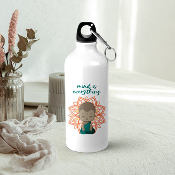 Mind Is Everything SingleWalled WaterBottle 600ml