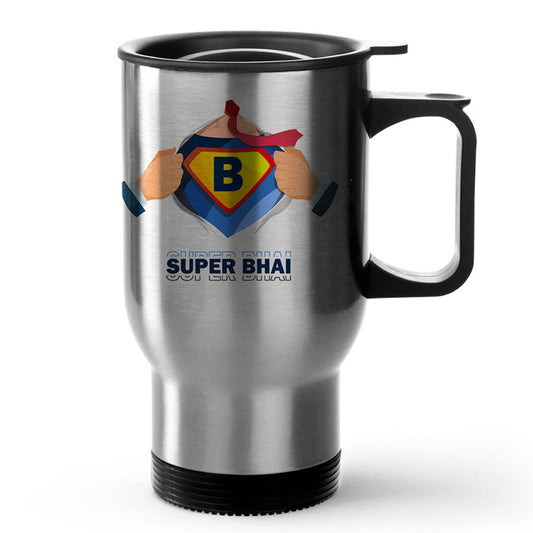 Super Bhai Silver Tavel Mug 470ml